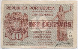 Portugália 1925. 10c T:III-
Portugal 1925. 10 Centavos C:VG
Krause 101 - Non Classificati