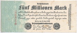Németország / Weimari Köztársaság 1923. 5.000.000M T:III
Germany / Weimar Republic... - Unclassified