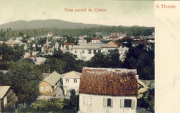 SÃO THOMÉ, S. TOMÉ, Vista Parcial Da Cidade, 2 Scans - Sao Tome Et Principe