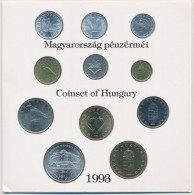 1993. 10f-100Ft 11xklf Db + 200Ft Ag 'MNB' Dísztokos Szettben T:BU - Ohne Zuordnung