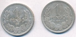 1926-1927. 1P Ag (2x) T:2,2- - Ohne Zuordnung