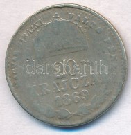 1869KB 20kr Ag 'Magyar Királyi Váltó Pénz' T:3,3- Ph.
Adamo M10.1 - Ohne Zuordnung
