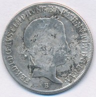 1846B 20kr Ag 'V. Ferdinánd' T:3 - Zonder Classificatie