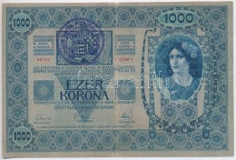 1902. 1000K Hamis 'Mohács Város Pénztári Hivatala 1919'... - Zonder Classificatie