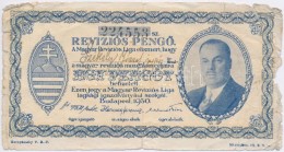 Budapest 1930. 'Revíziós PengÅ‘' Arcképes Változat, Kitöltött T:III-,IV - Ohne Zuordnung