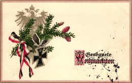 T2 1914 Weihnachten / Christmas, German Military Propaganda, Litho - Zonder Classificatie