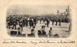 * T2 Funerailles Du President Felix Faure; Dupuy, Franck-Chauveau, Loubet / The Funeral Of French President, Felix... - Ohne Zuordnung