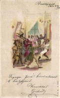 T2 Pub Brawl Scene, A. G. M. No. 7064 Litho - Ohne Zuordnung