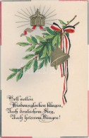 ** T1 'Friedensglocken' Emb. Peace Propaganda Postcard - Unclassified