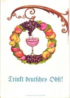T2/T3 1931 Trinkt Deutsches Obst! Herausgeben Vom Deutschen Frauenbund Für Alkoholfreie Kultur, Bremen /... - Zonder Classificatie