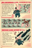 ** T2/T3 1941 Uma Fanfarronada Alema, Confissao Alema / Anti-German Propaganda, Cartoon Humour - Unclassified