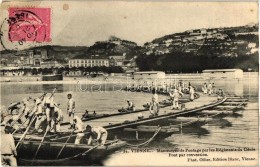 T3 Vienne, Manoeuvres De Pontage Par Les Régiments Du Génie / Bridging Operations By The Engineer... - Ohne Zuordnung