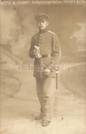 ** T2/T3 WWI German Soldier, 50th Infantry Division (?), Photo (EK) - Ohne Zuordnung