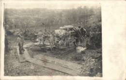 * T2 1917 ElsÅ‘ Világháborús K.u.K. Katonai Lap, 30,5 Cm-es üteg MÅ±ködése... - Zonder Classificatie