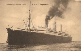 ** T2/T3 Hamburg-Amerika Linie SSD Imperator / Hambur-America Line (EK) - Zonder Classificatie