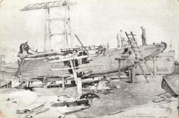 ** T2/T3 Italienisches Torpedomotorboot 'Grillo' Am 14. Mai 1918 Bei Der Hafeneinfahrt Von Pola Versenkt / WWI... - Unclassified