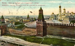 T2/T3 Moscow, Moscou; Kremlin (kopott Sarkak / Worn Corners) - Unclassified