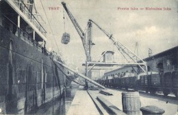 T3/T4 Trieste, Trst; Prosta Luka / Port, Train (wet Damage) - Unclassified