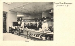 ** T1 Frankfurt Am Main, Palast Hotel Fürstenhof, Küche / Hotel's Kitchen Interior - Zonder Classificatie