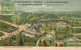 T2 Mondorf-les-Bains, Établissement Thermal / Spa Resort, Litho - Zonder Classificatie