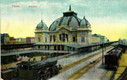 T2 Plzen, Pilsen; Bahnhof / Railway Station - Zonder Classificatie