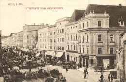 T2/T3 Wels, Stadtplatz Beim Wochenmarkt / Market Square (EK) - Non Classificati