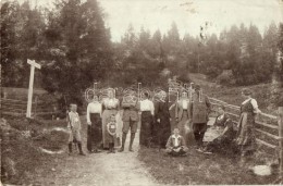 * T2/T3 1914 Mauterndorf, Hikers Photo, Postkartenerzeugung H. Fimberger (EK) - Unclassified