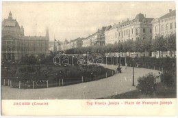 T2 Zagreb, Trg Franja Josipa / Place De Francois Joseph / Square - Unclassified