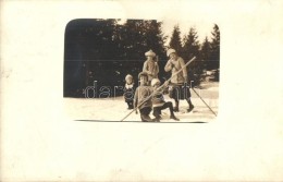 T2 1912 Tátraszéplak, Tatranská Polianka; Téli Sportok / Winter Sports, Photo - Ohne Zuordnung