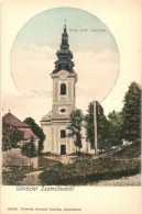 * T1/T2 Szomolnok, Smolnik; Római Katolikus Templom, Kiadja Zbornák Józsefné / Church - Zonder Classificatie