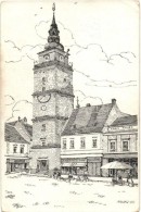 * T2/T3 Nagyszombat, Trnava; Városi Torony / Mestska Veza / Tower S: Adolf Krátky  (EK) - Ohne Zuordnung