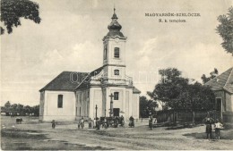 ** T2/T3 Magyarsók, Sok (SzelÅ‘ce); Római Aktolikus Templom / Church, Fotograf Adolf Brunner (EK) - Ohne Zuordnung