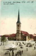 * T2 Érsekújvár, Nové Zamky; Római Katolikus Templom, Piac / Church, Market - Ohne Zuordnung