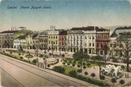 T2/T3 Eperjes, Presov; FÅ‘ Utca Nyugati Oldala / Main Street - Ohne Zuordnung