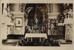 * T4 Bény, Bína; Szentkút Kápolna BelsÅ‘ / Chapel Interior (Rb) - Ohne Zuordnung