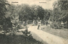 T2 Vízakna, Ocna Sibiului; Parkrészlet, Kiadja Budovszky L. / Park - Ohne Zuordnung