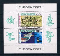 Türkisch-Zypern 1983 Europa/Cept Block 4 Gest. - Usati