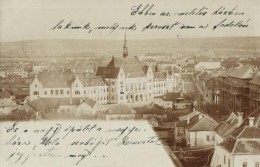 T3 1899 Déva, Megyeháza, építkezés / County Hall, Construction, Photo (kis... - Ohne Zuordnung