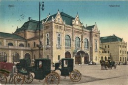 T2 Arad, Pályaudvar, Vasútállomás, Hintók / Railway Station, Carts - Unclassified