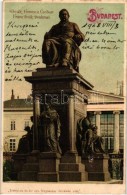 * T2/T3 Budapest V. Deák Ferenc Szobor Litho (fl) - Ohne Zuordnung