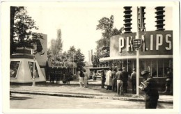 T2/T3 1947 Budapest, Åszi Vásár, Franck, Meinl Gyula és Philips Pavilonjai, So. Stpl (EK) - Ohne Zuordnung