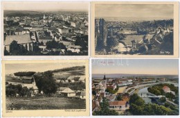 ** 13 Db RÉGI Magyar Városképes Lap / 13 Pre-1945 Hungarian Town-view Postcards - Ohne Zuordnung