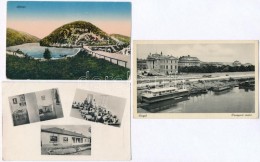 ** * 25 Db RÉGI Magyar Városképes Lap / 25 Pre-1945 Hungarian Town-view Postcards - Zonder Classificatie