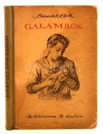 Benedek Elek: Galambok. Budapest, 1922, Athenaeum Irodalmi és Nyomdai Rt. Negyedik Kiadás.... - Ohne Zuordnung