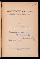 Dr. Benedek István: Az ösztönök Világa. Öröklés - Ösztön -... - Ohne Zuordnung