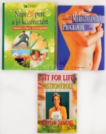 Vegyes Egészség-életmód Könyv Tétel, összesen 3 Kötet. - Non Classificati