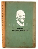 Hekler Antal: Az újkor MÅ±vészete, Bp., 1931, Magyar Könyvbarátok Kiadása.... - Ohne Zuordnung