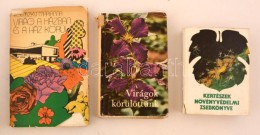3 Db Kertészeti Témájú Könyv: Kertészek Növényvédelmi... - Ohne Zuordnung
