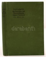 Zeitschrift Des Deutschen Und Österreichisen Alpenverein. 1924. Innsbruck, 1924. Verlag Des D. Und Ö.... - Non Classificati