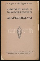 1913 A Magyar Izraelita KézmÅ±- és FöldmÅ±velési Egyesület Alapszabályai,... - Sonstige & Ohne Zuordnung